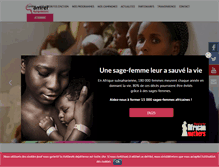 Tablet Screenshot of amref.fr