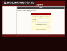 Tablet Screenshot of logistics.amref.com