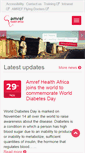 Mobile Screenshot of amref.org