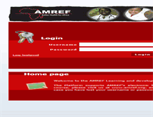 Tablet Screenshot of learning.amref.org